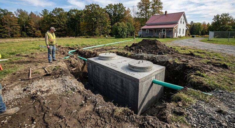 Aerobic Sewage Installation in Columbus, OH