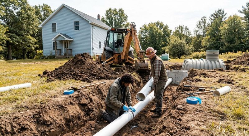 Septic System Relocation in Columbus, OH
