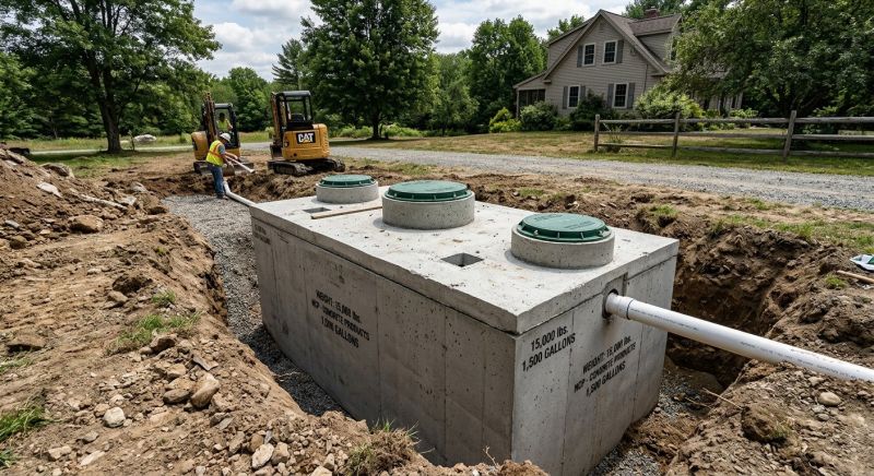 Sewage Tank Installation in Denver, CO